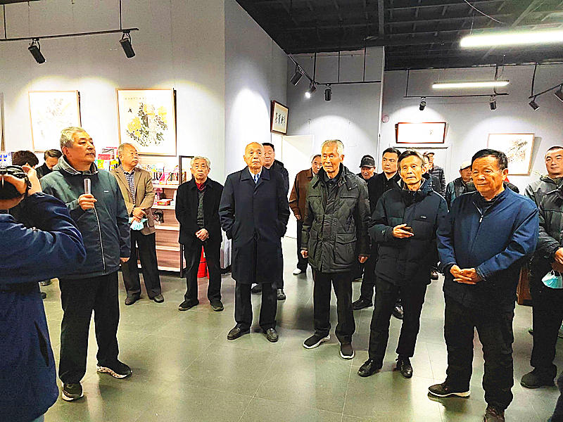 国色墨韵 · 荣宝轩书画系列展 ~ 李贵钦、葛向阳、杨文彬、庄冬青书画展开幕