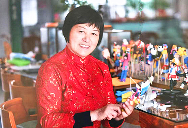 曹州面人国家级非遗代表性传承人--陈素景